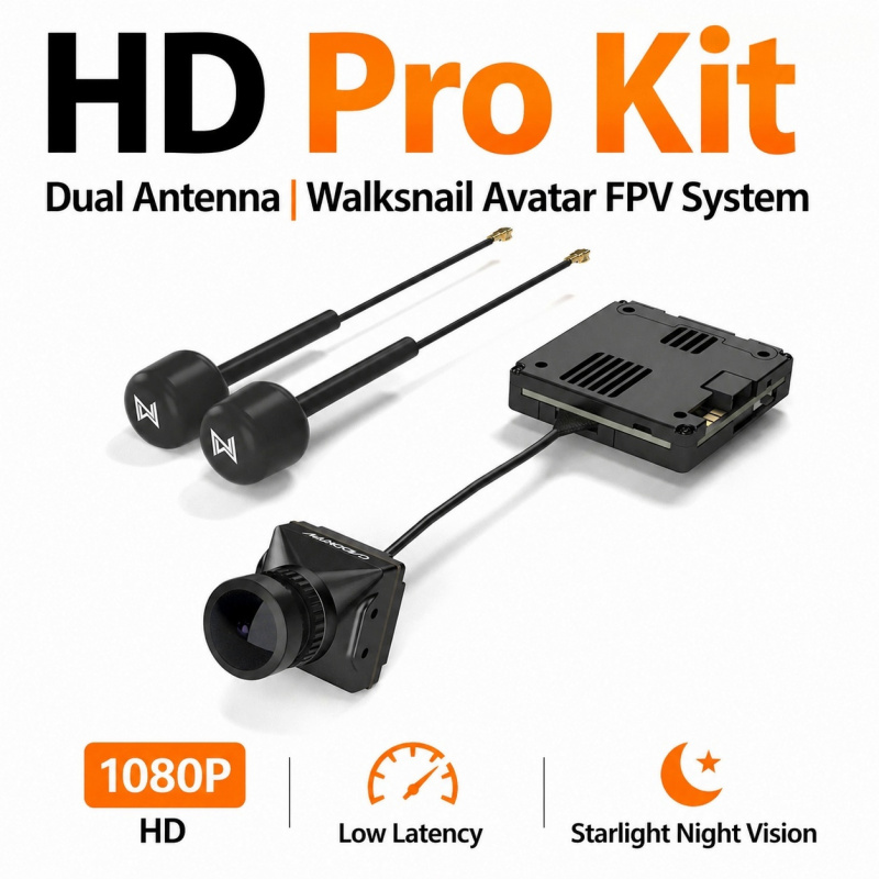 Walksnail Avatar Hd Pro Kit - ชุดกล้อง Walksnail Avatar HD Pro Kit