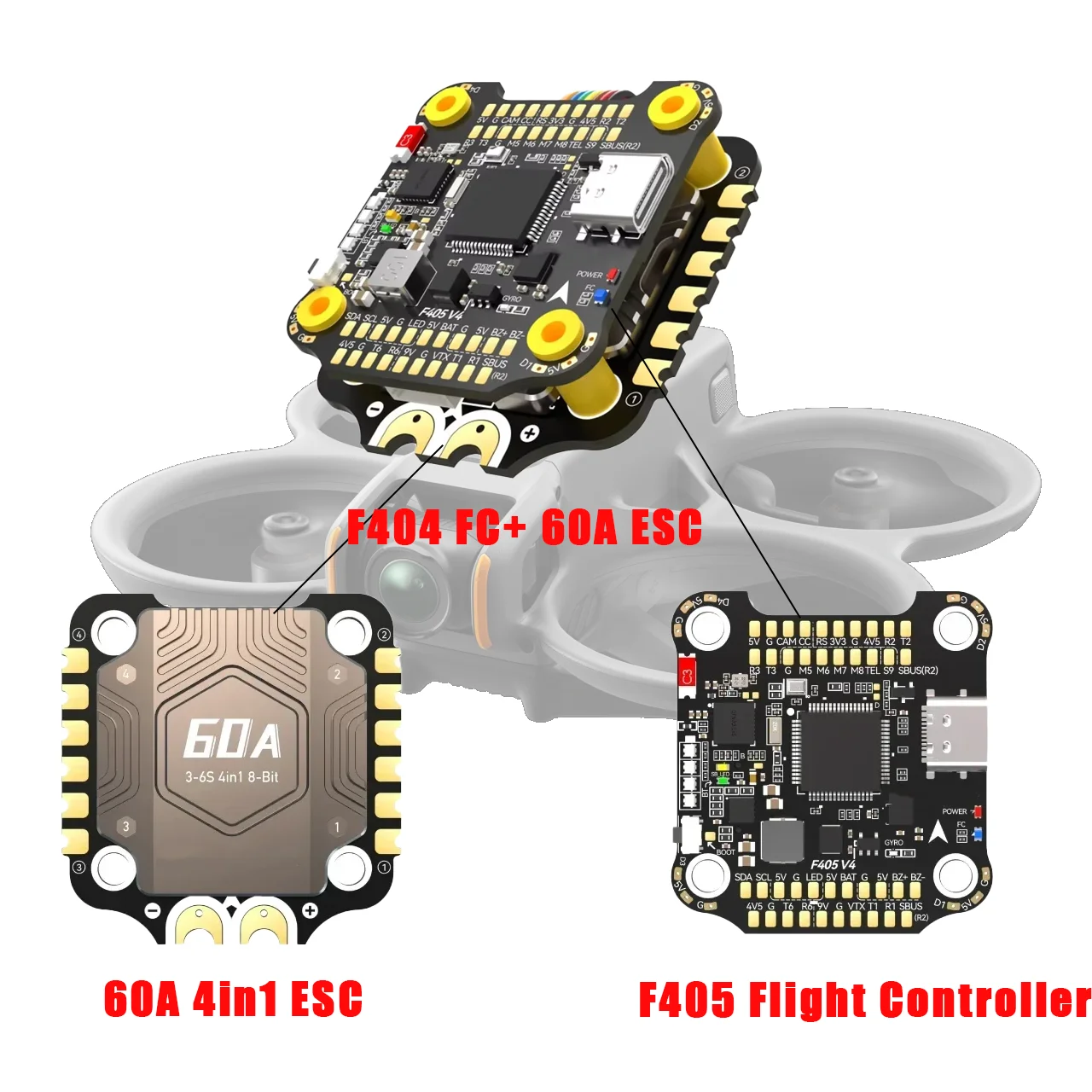 ชุดควบคุม SpeedyBee F405 V4 St - Speedybee F405 V4 Bls 55A Stack บทวิจารณ์และราคา